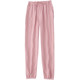 ພາກຮຽນ spring ດູໃບໄມ້ລົ່ນແລະ Summer Crepe Pajama Pants ຝ້າຍບໍລິສຸດຄູ່ຜົວເມຍ