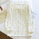 ພາກຮຽນ spring ແລະດູໃບໄມ້ລົ່ນ Ladies Pure Cotton Long Sleeve Initiative