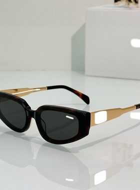 欧美时尚长方形高级感女气质墨镜