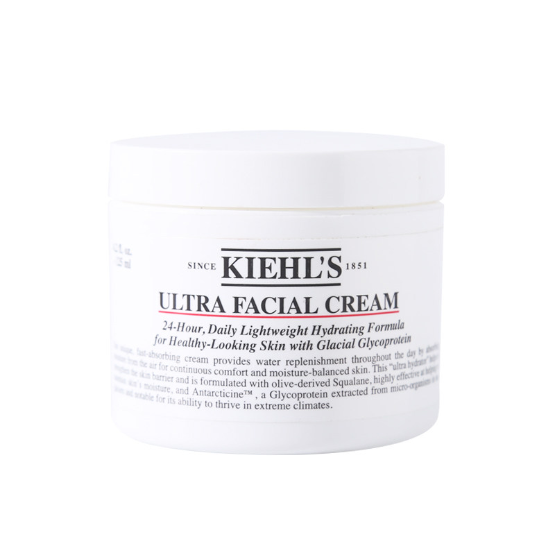 kiehls科颜氏高保湿125ml冰河面霜 西子的珍宝乳液/面霜