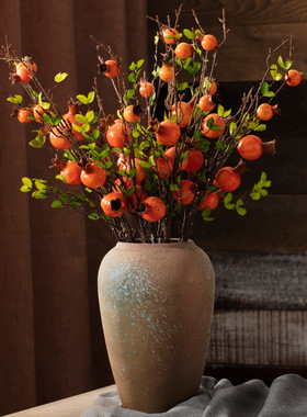 景德镇粗陶新中式花瓶摆件