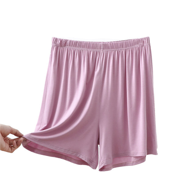 ແອວສູງ modal plus size shorts summer loose for fat mm