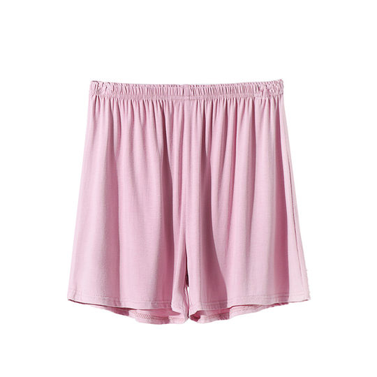 Korean style slim high waist loose wide-leg pants shorts