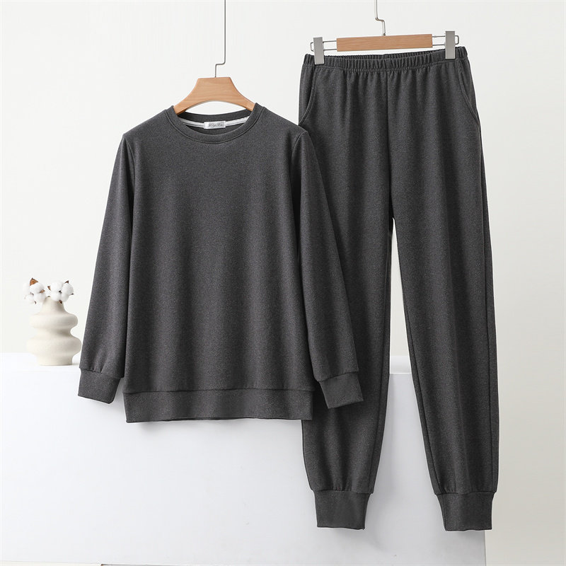 德绒男士休闲运动外穿套装秋冬加绒加厚保暖长袖卫衣卫裤两件套,淘宝优惠券,粉丝福利购,淘宝优惠卷