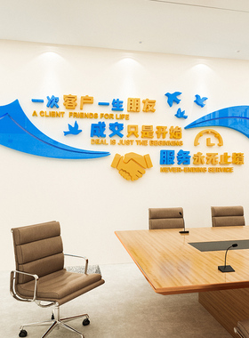 房产中介销售咨询企业文化墙标语