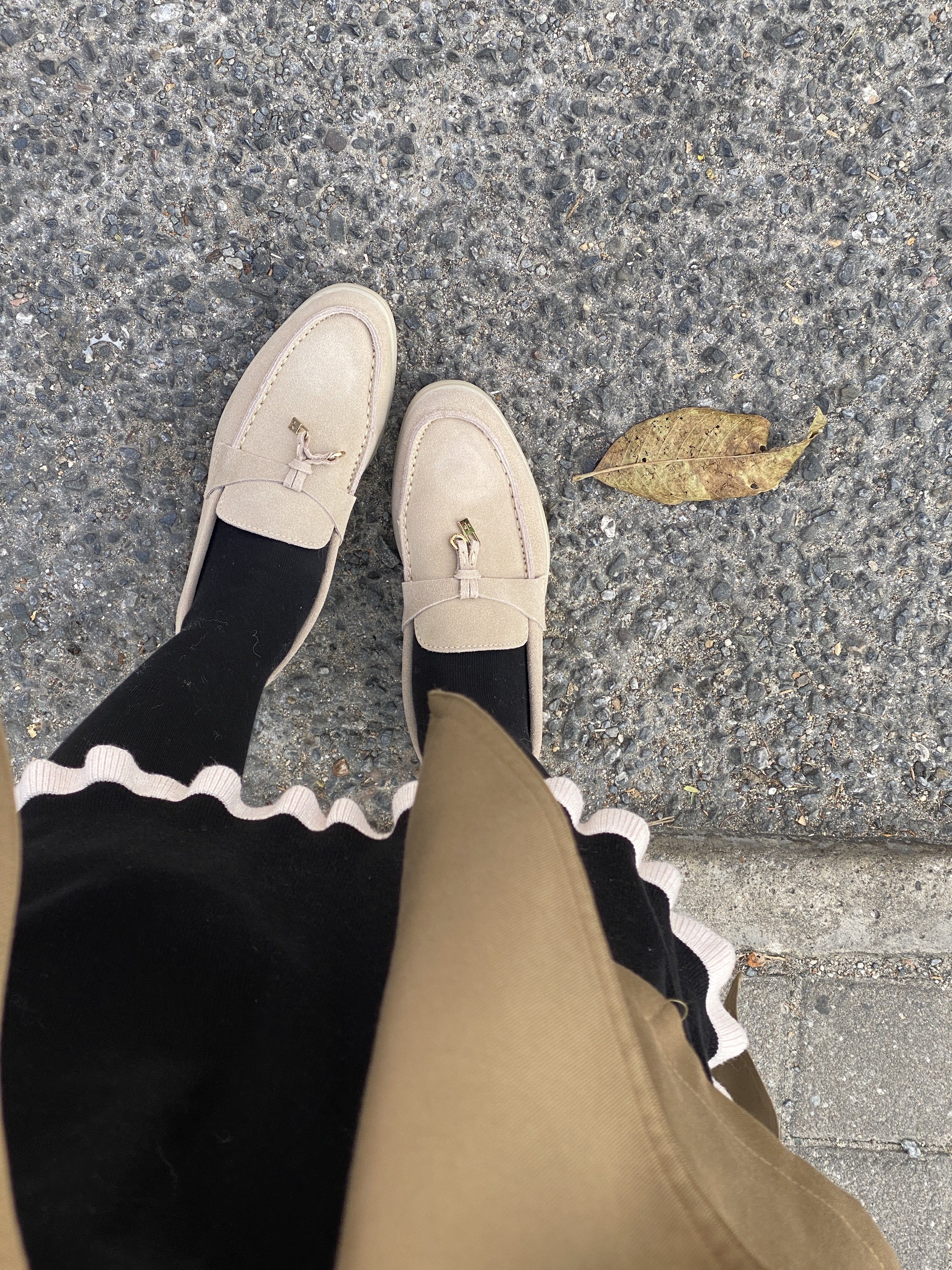 WEN FASHION 经典乐福鞋一脚蹬平底休闲鞋老钱风女鞋真皮豆豆鞋,淘宝优惠券,粉丝福利购,淘宝优惠卷