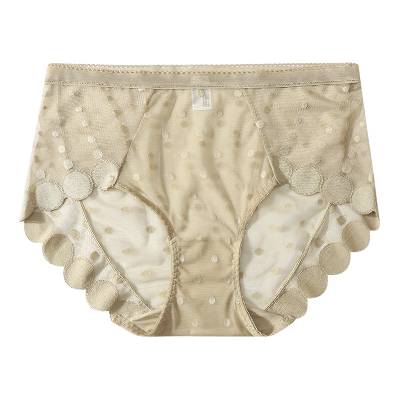 内裤女高腰蕾丝纯棉底裆无痕女士透气简约包臀少女日系大码三角裤,淘宝优惠券,粉丝福利购,淘宝优惠卷