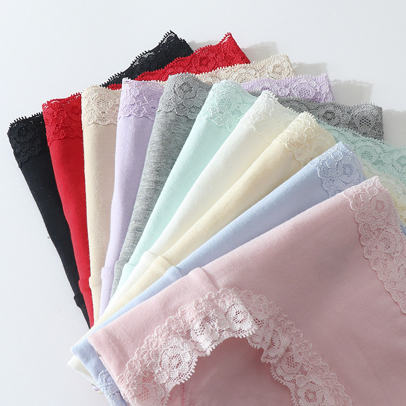 内裤女士棉质底裆2025新款低腰蕾丝夏季薄款无痕包臀大码三角裤,淘宝优惠券,粉丝福利购,淘宝优惠卷