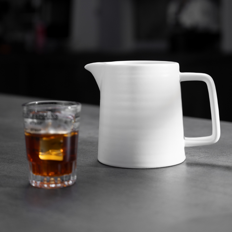 黑白双色手冲壶咖啡壶套装陶瓷过滤杯分享壶保温厚实控流器具 - 图2