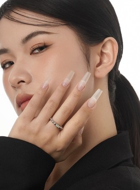 【K社制造】极简轻奢S925纯银亮面几何珠珠戒指女开口欧泊条戒