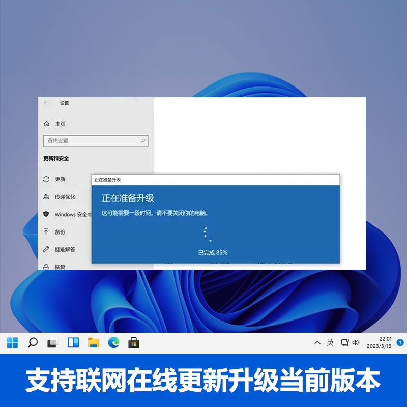 正版Win10/Win11家庭版专业版Pro工作站系统升级支持重装-图0