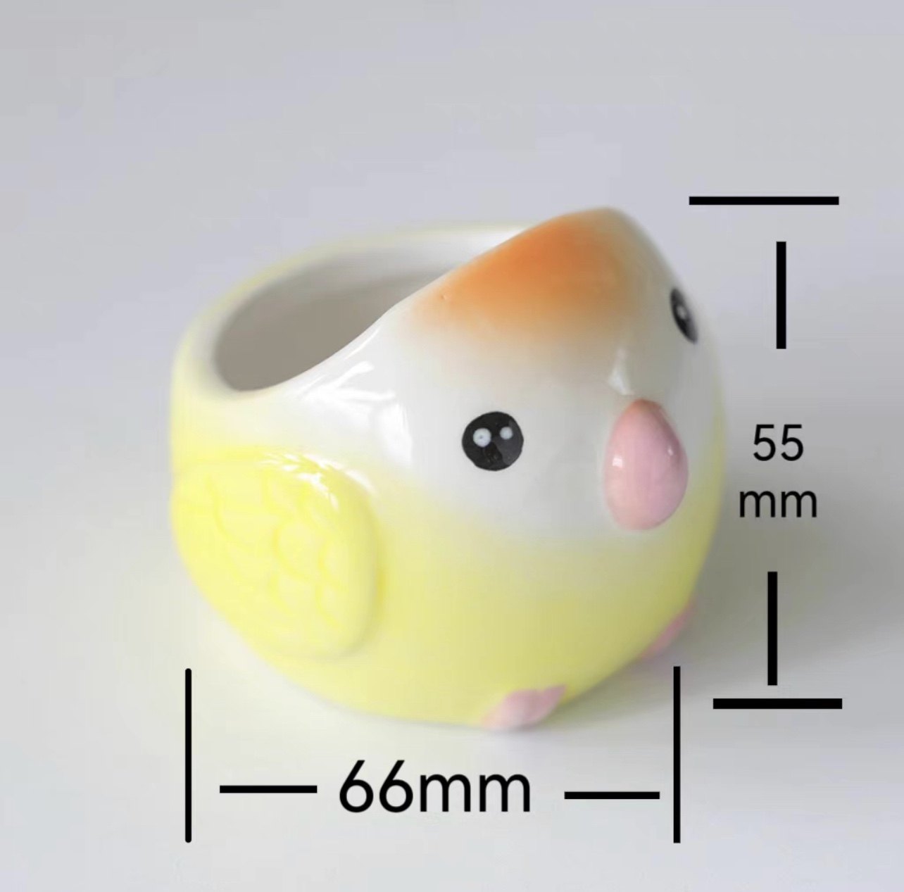 8玖-鹦鹉食盒陶瓷食罐食盆鸟杯防洒防溅食碗学吃小型宠物防打翻,淘宝优惠券,粉丝福利购,淘宝优惠卷