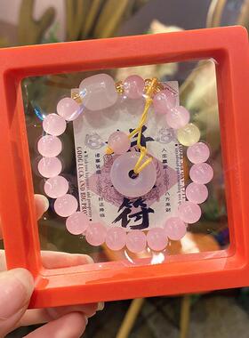 girls Crystal bead jadebracelet gift charm Hand string手链女