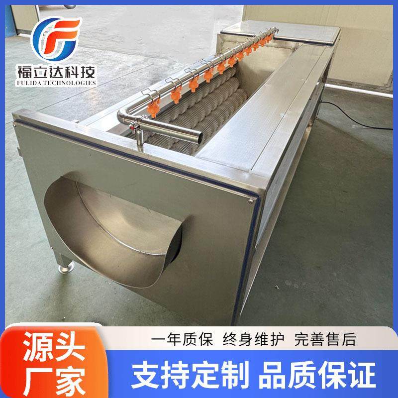 全自动不锈钢毛刷清洗去皮机土豆生姜去皮机小型猪头花生清洗机,淘宝优惠券,粉丝福利购,淘宝优惠卷