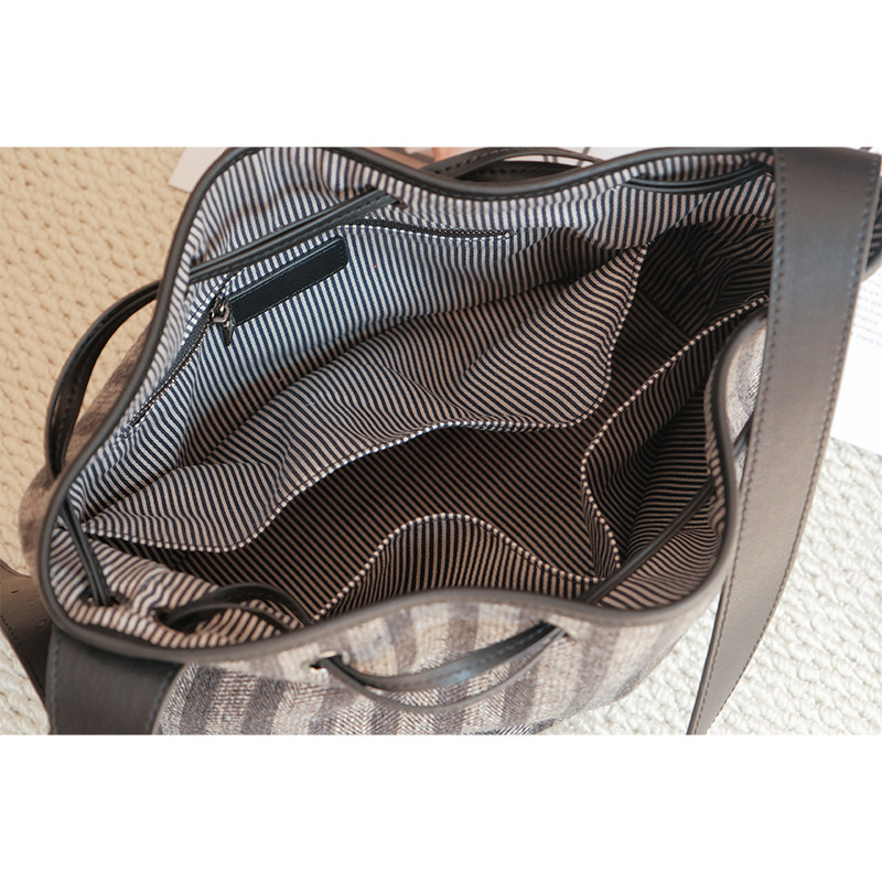 colour beginning鱼肚白原创小众女包单肩包真皮文艺复古水桶包,淘宝优惠券,粉丝福利购,淘宝优惠卷