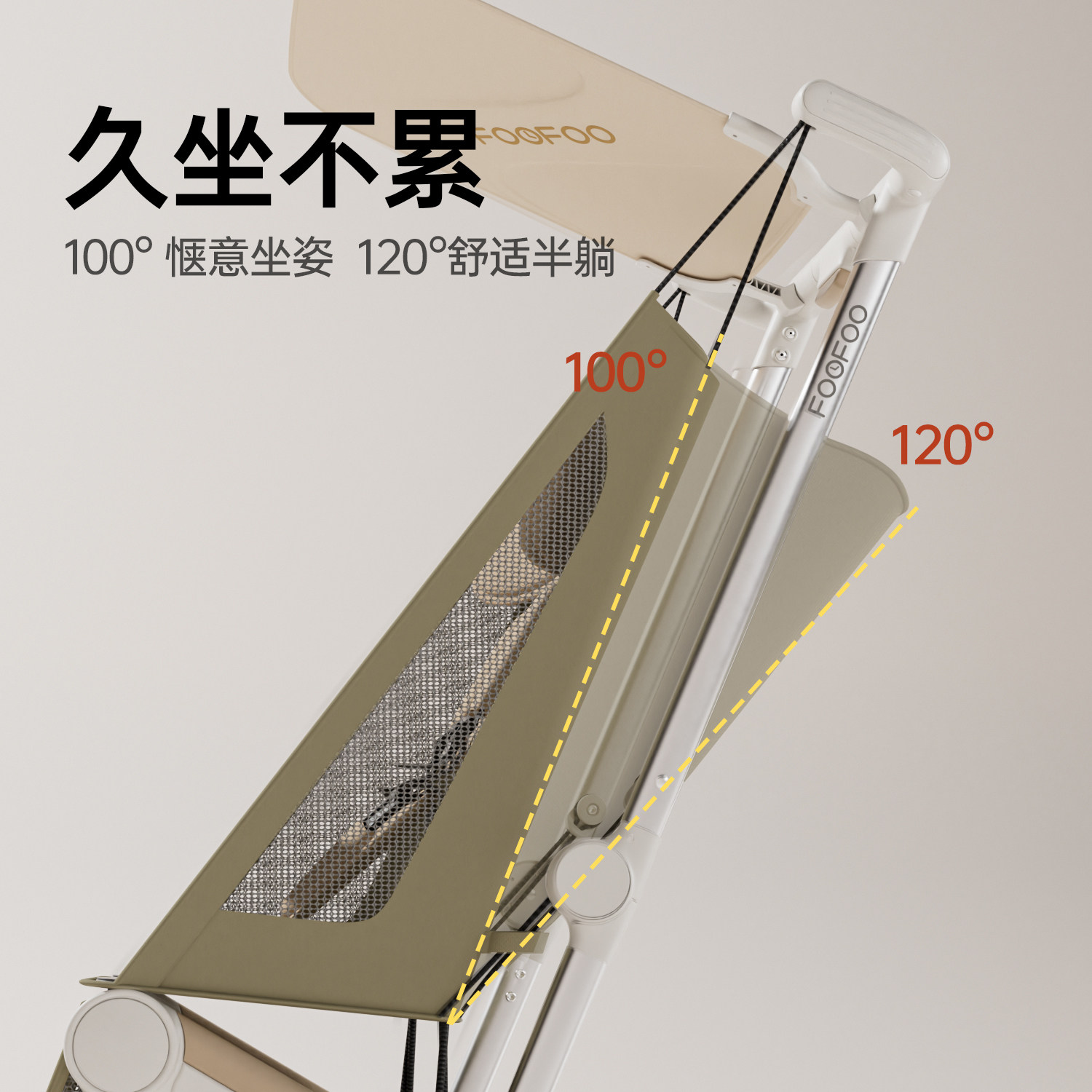 FOOFOO旅行家口袋推车婴儿车轻便可折叠一键收车宝宝儿童溜娃神器