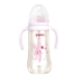 Bồ câu đôi tay cầm tự nhiên thật rộng miệng PPSU nhựa sơn chai 330ml hồng L núm vú AA169 - Thức ăn-chai và các mặt hàng tương đối Thức ăn-chai và các mặt hàng tương đối