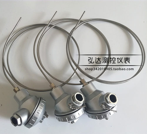 WRNK-131/231/WZPK铠装PT100铂热电阻K型铠装热电偶温度传感器 - 图3
