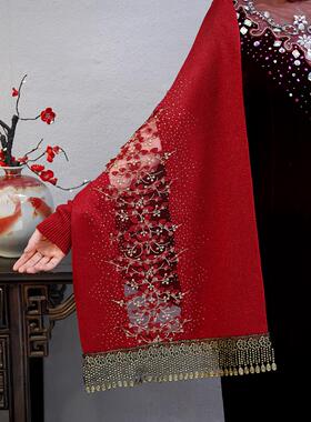 春秋婚礼中年风高贵平时可用披肩