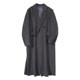 Double-sided cashmere mid-length woolen coat
