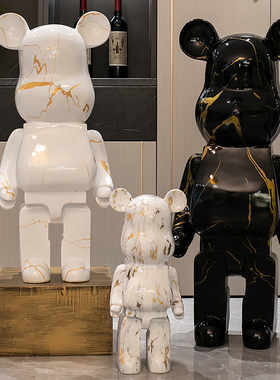 暴力熊卡通摆件存钱罐现代家居客厅电视柜软装乔迁礼品创意摆件