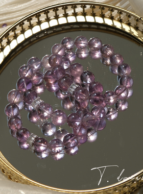 nicedream冰葡萄紫水晶转运手串