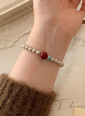 《松间雪》百搭珍珠手链女轻奢小众设计高级感送闺蜜2026新款手串