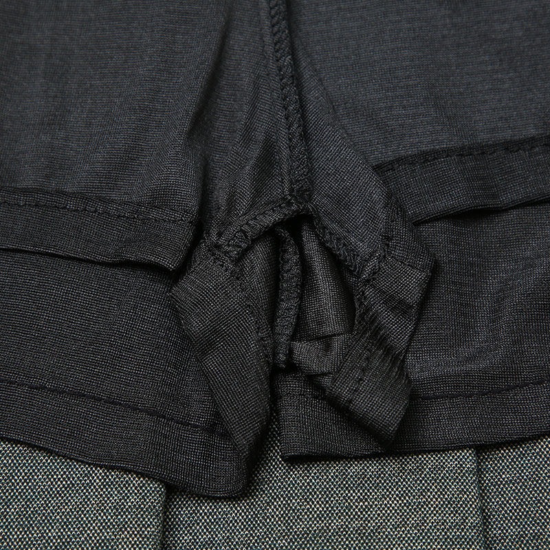 2020秋冬新款a字裙短裙裤格子裙 倩芭兰半身裙