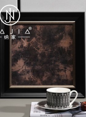 罗曼提 现代陶瓷咖啡杯创意饰品摆件 样板间卧室床头柜酒店售楼处