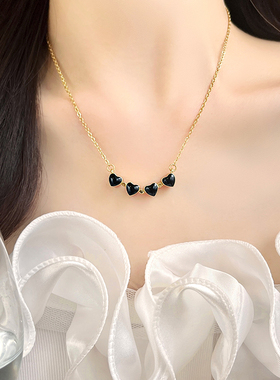 棉条虫合金合金女多种戴法项链