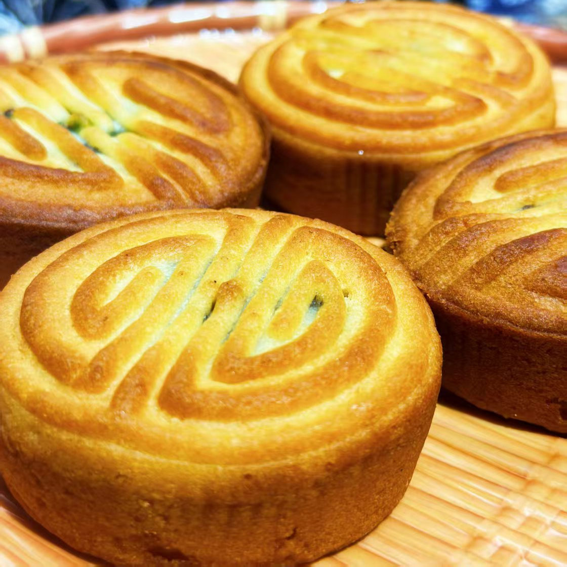 10个装蛋月烧五仁月饼蛋糕月饼多口味蛋黄月饼蛋糕月饼散装800g