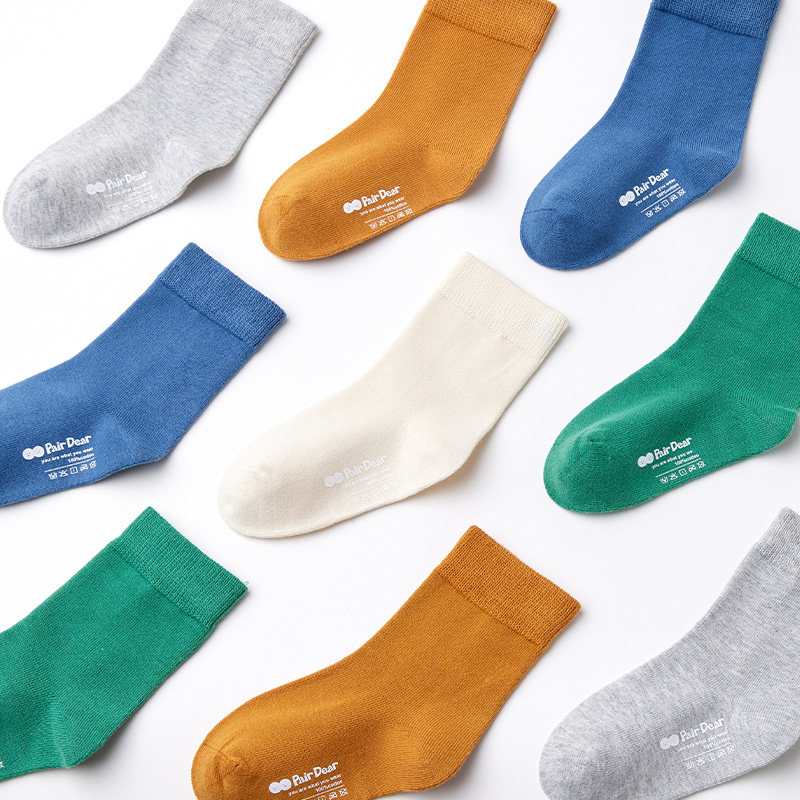 「100%棉」男童袜子春秋纯棉儿童纯棉袜子无骨儿童袜子春夏全棉潮,淘宝优惠券,粉丝福利购,淘宝优惠卷