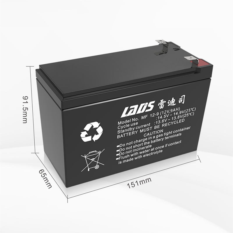 雷迪司12V7AH9AH100AH铅酸蓄电池 UPS电源专用喷雾器安防门禁电瓶 - 图3