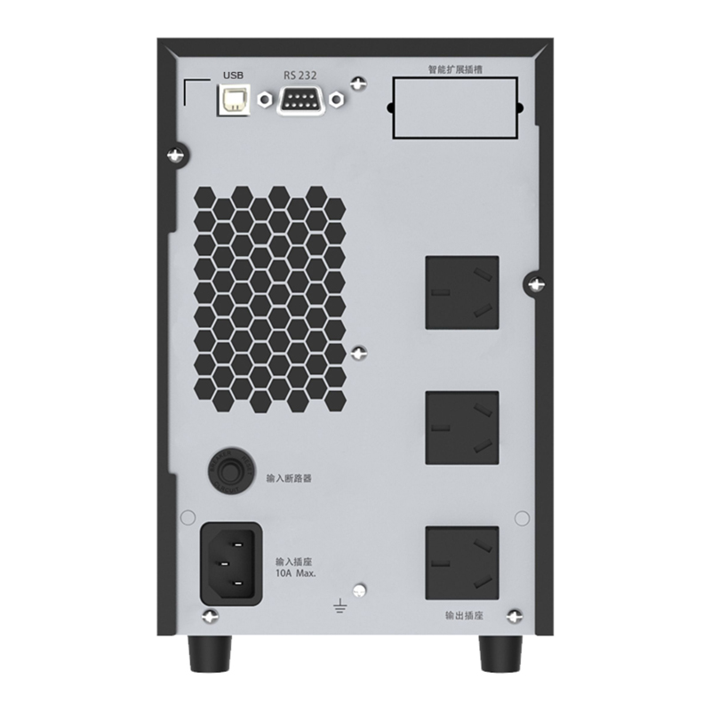 雷迪司UPS不间断电源G1K在线式1KVA/800W 电脑服务器监控稳压220V - 图2