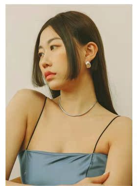 清仓现货 To Vesper 韩国小众品牌 cubic 小众设计项链