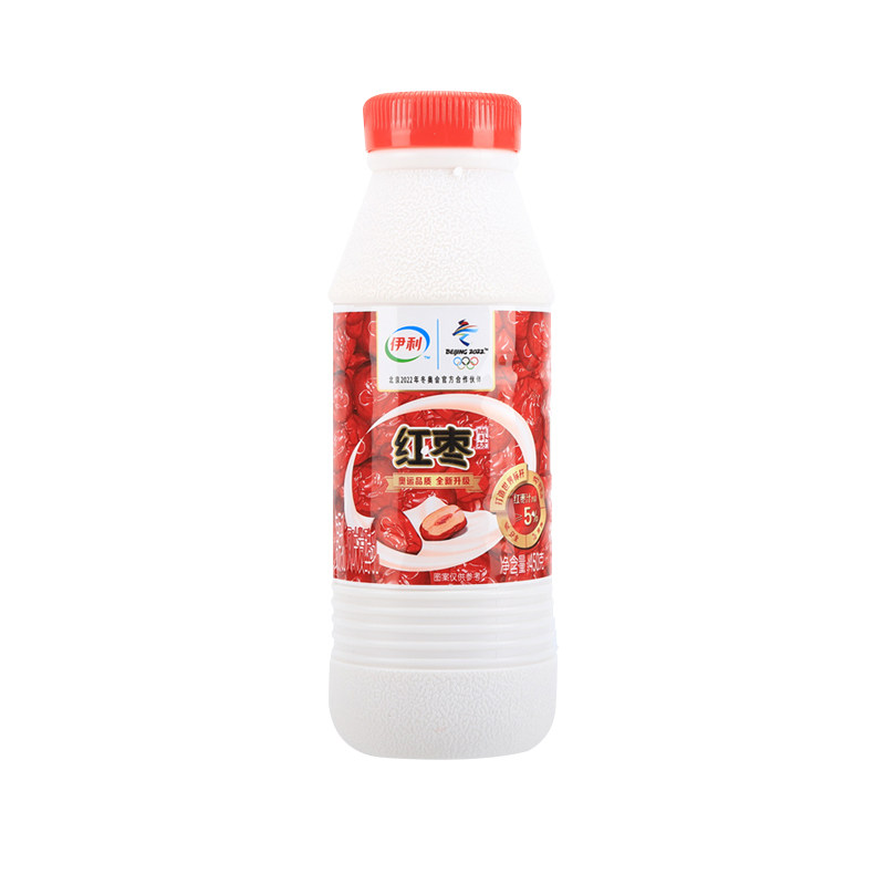 伊利红枣风味发酵乳学生营养早餐奶 旭福食品酸奶