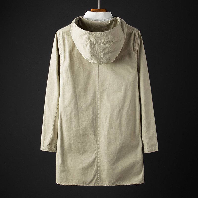 2020春秋新款韩版潮流中长款男夹克 千缘鸟男装风衣