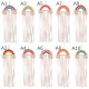 Storage belt hanging style rainbow wall headdress