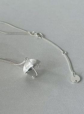 眼观S925银韩系小众设计感项链