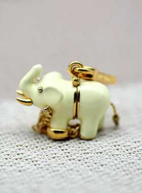 孤品吊坠锆石铜镀金男女通用