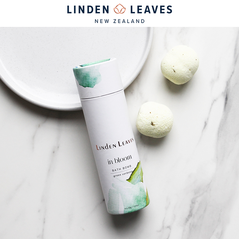 LindenLeaves海外旗舰店LindenLeaves琳登丽诗马鞭草沐浴盐球泡泡浴精油香体去死皮泡澡球2