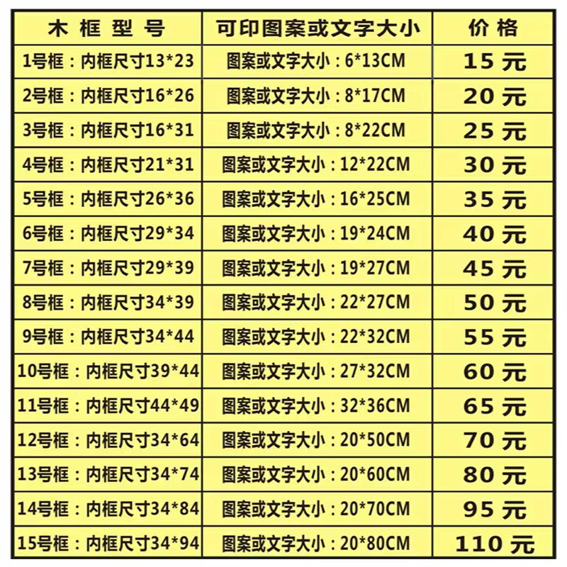 丝印网版制作印字制版网板丝网印刷模板定制网框套装油墨材料工具-图3