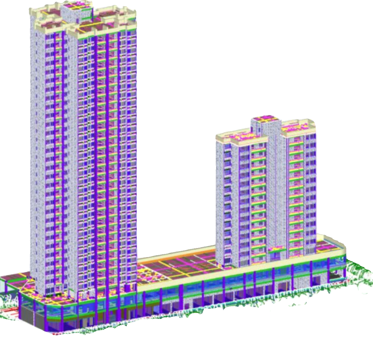 广联达建模代画算量GTJ土建建模GQI工程造价预算结算GCCP代做模型 - 图1