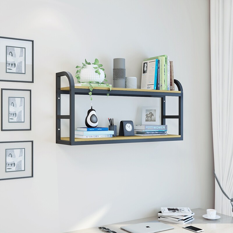 铁艺置物架墙上书架墙面隔板墙壁装饰壁挂挂墙厨房客厅卧室收纳架,淘宝优惠券,粉丝福利购,淘宝优惠卷