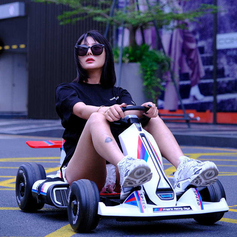 儿童四轮卡丁车f1赛车男孩电动车 希蔻儿童电动车