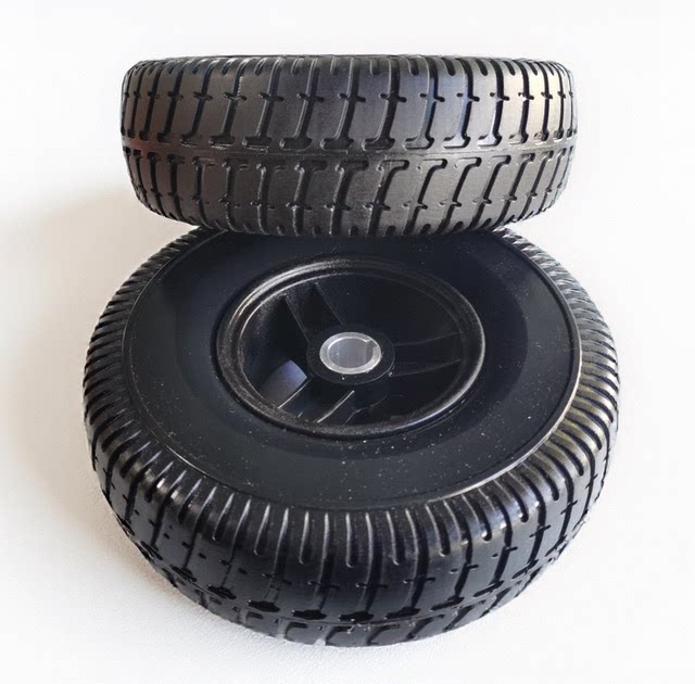 Yingluohua 3433 mobility scooter rear wheel assembly solid tire free of inflation with hub