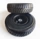 Yingluohua 3433 mobility scooter rear wheel assembly solid tire free of inflation with hub