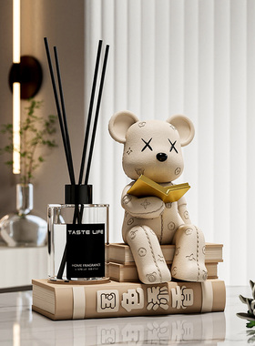 暴力熊无火香薰精油摆件