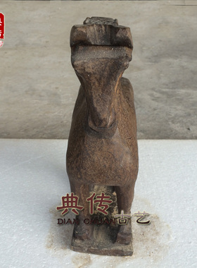 十二生肖动物石马客厅工艺品摆件
