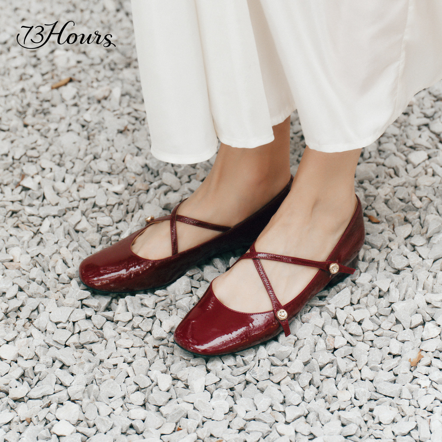 73hours女鞋一抹明亮2026春季新款法式复古玛丽珍鞋粗跟浅口单鞋,淘宝优惠券,粉丝福利购,淘宝优惠卷